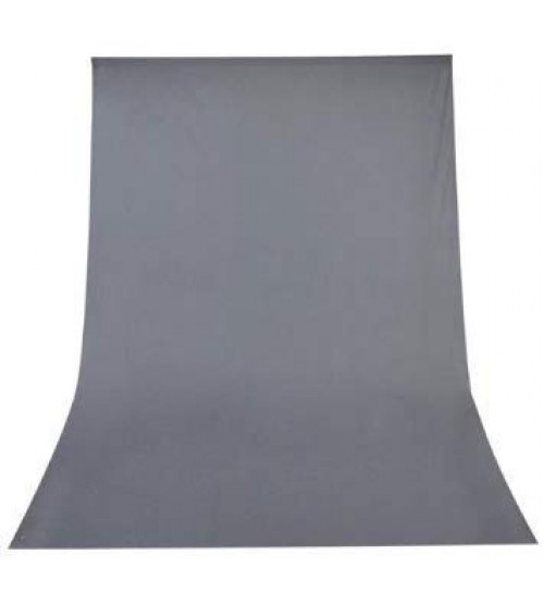 8x12 Feet Background / Backdrop for Photography, TV or Video Production, Reflector, Curtain, Grey Color
